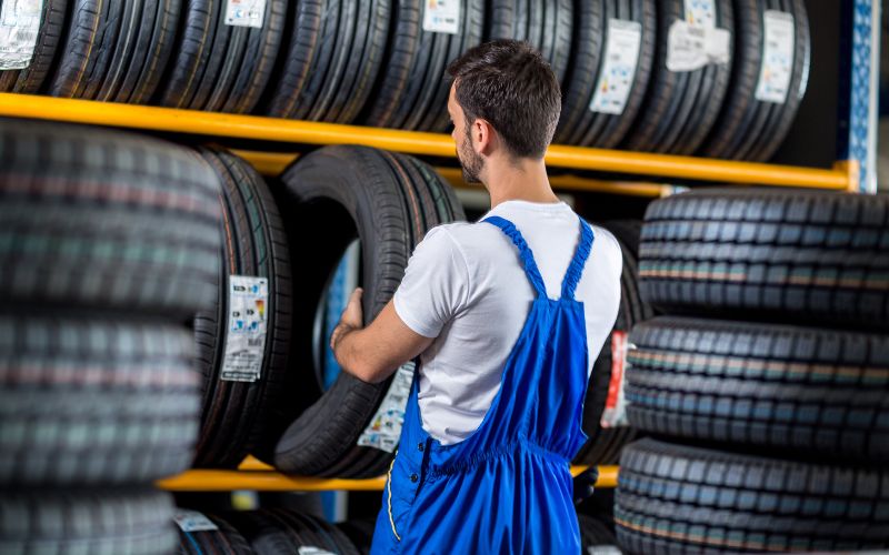 sustitución neumáticos Camión Grúa Palfinger 36002
